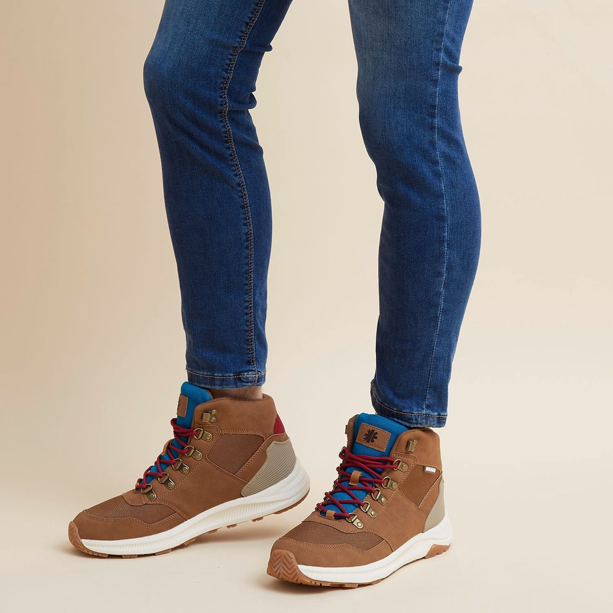 MOUNTAIN GEAR - Zapatilla Outdoor Hombre Café Mountain Gear