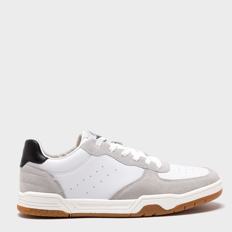 AMERICANINO - Benin Zapatilla Urbana Hombre Cuero Blanco Americanino
