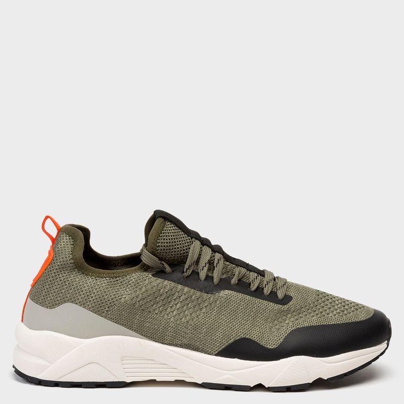 BEARCLIFF - Zapatilla Urbana Hombre Verde Bearcliff