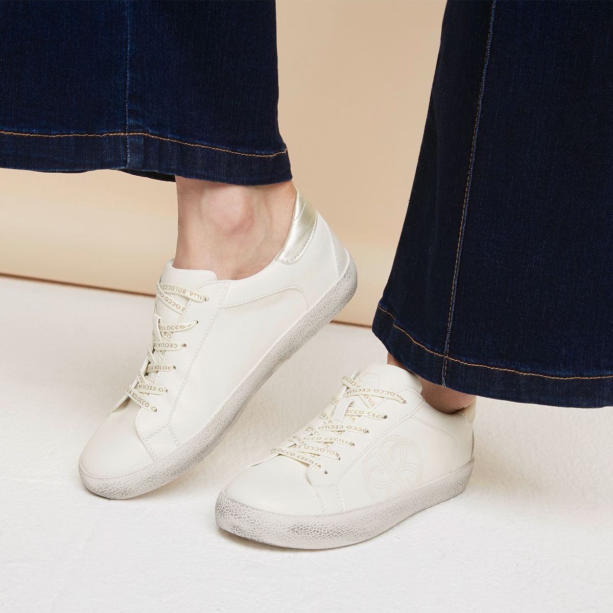 CECILIA BOLOCCO - Zapatilla Urbana Mujer Blanco Cecilia Bolocco