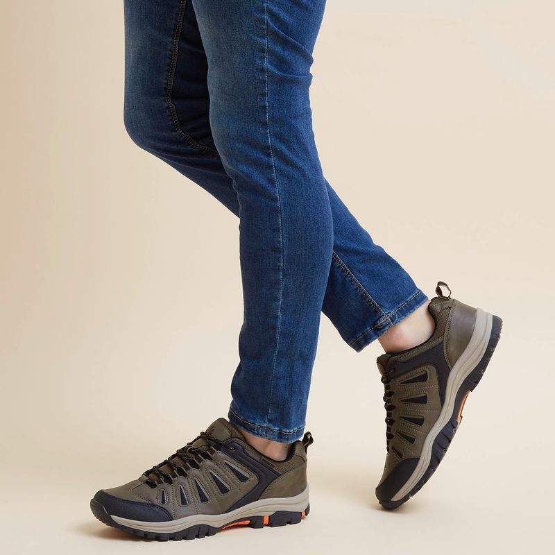 MOUNTAIN GEAR - Zapatillas Outdoor Mountain Gear Hombre Senderismo Verde