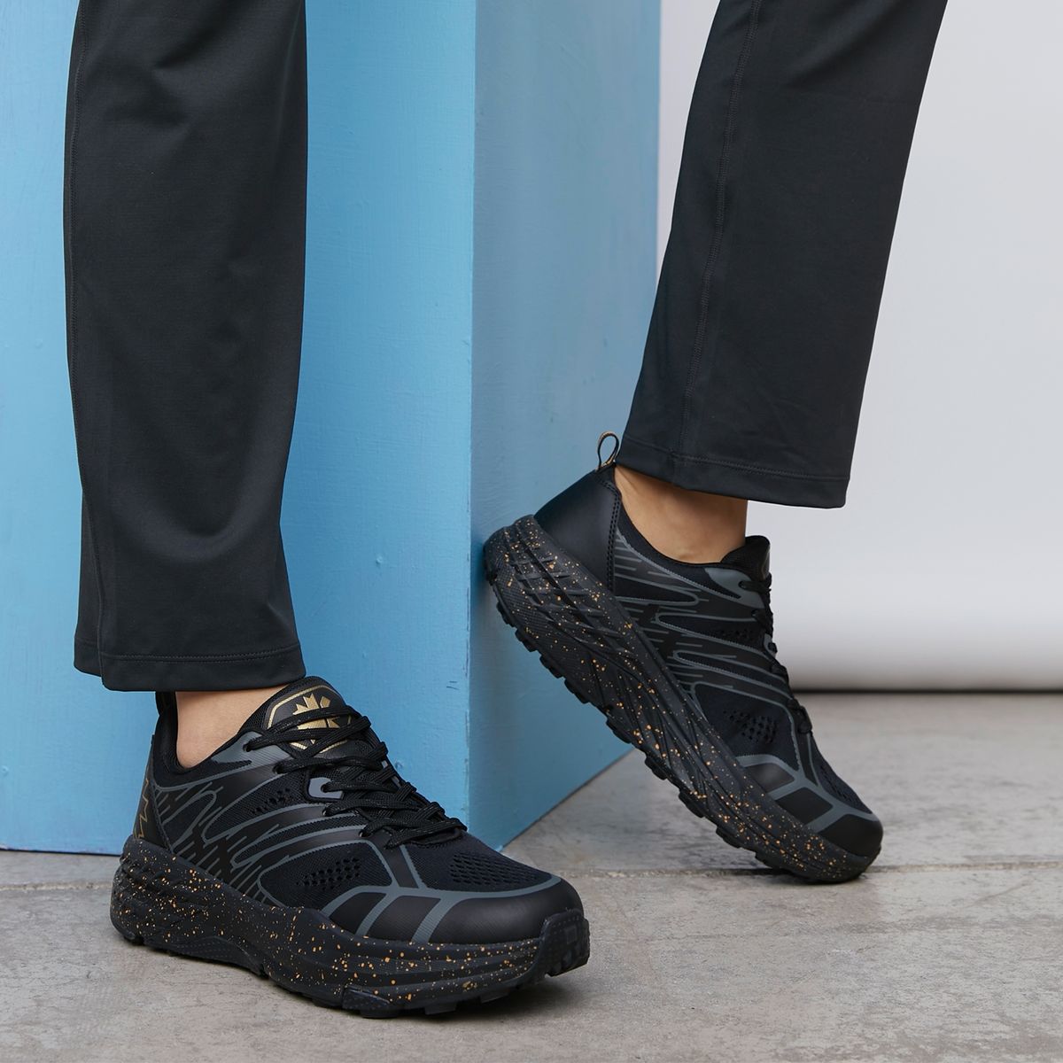 MOUNTAIN GEAR - Plomo Zapatilla Outdoor Mujer Negro Mountain Gear