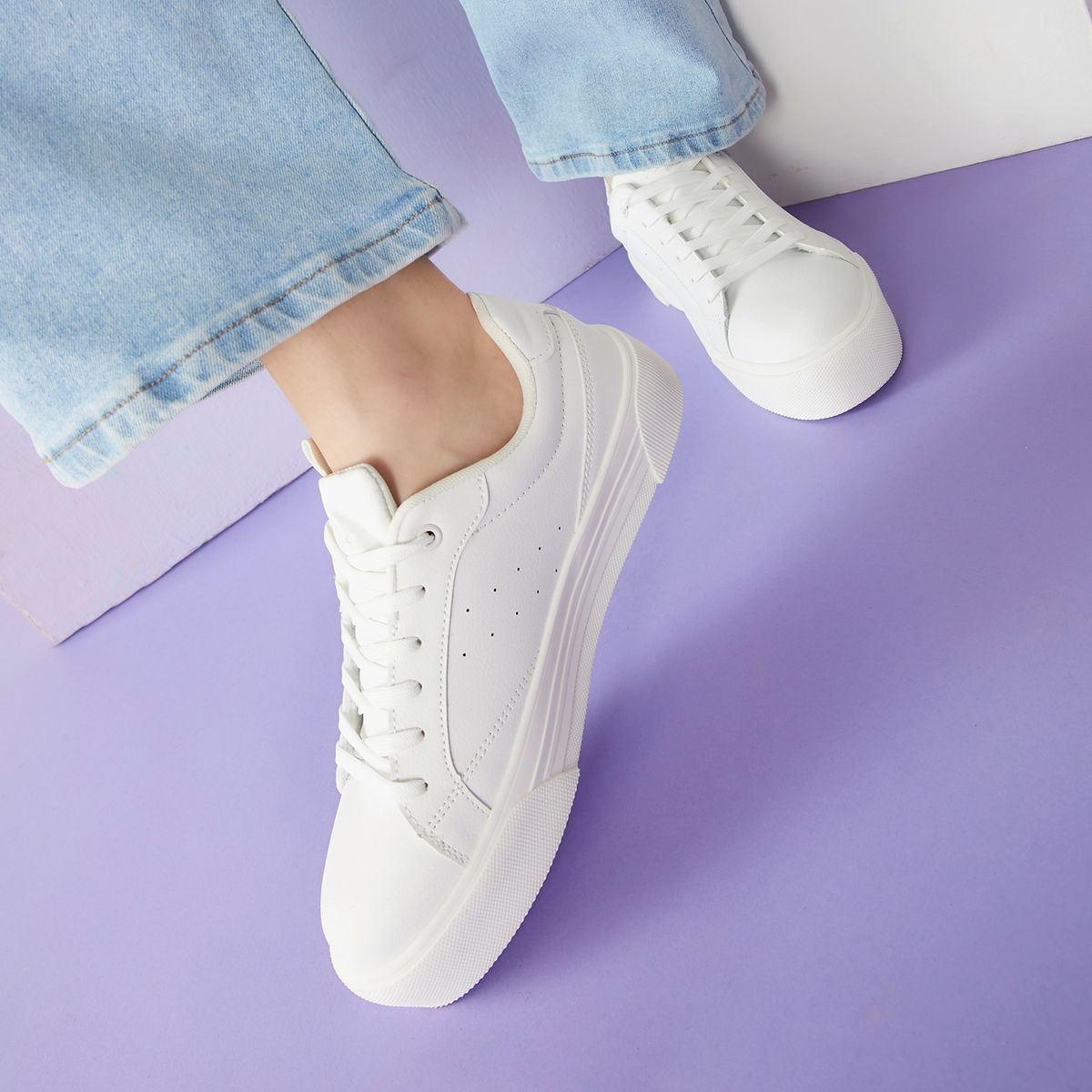 SYBILLA - Zapatilla Urbana Mujer Blanco Sybilla