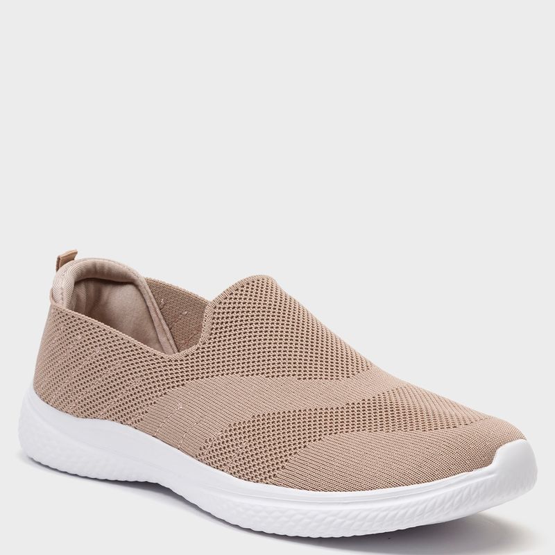 S COCCI - Zapatilla Urbana Mujer Beige/Khaki Stefano Cocci