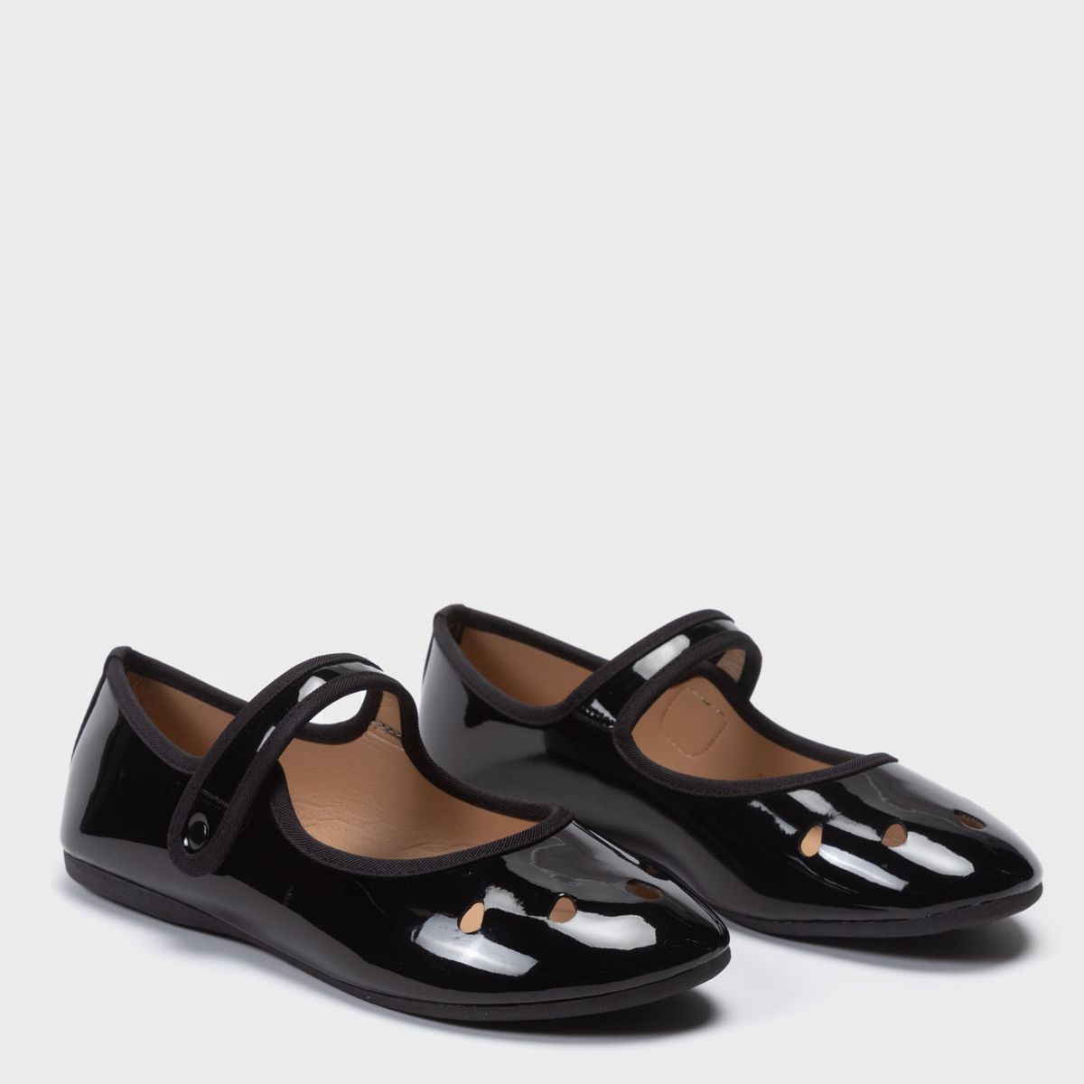 YAMP - Ballerina Charol Niña Negra Yamp