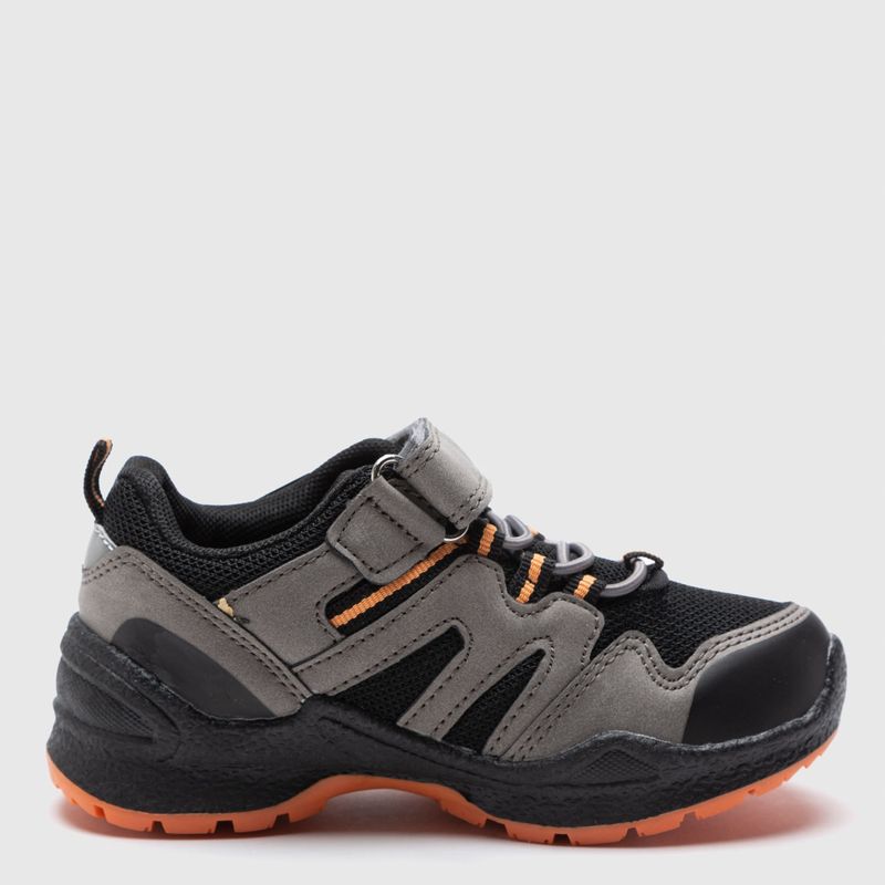 MOUNTAIN GEAR - Zapatilla Urbana Niño Negro Mountain Gear