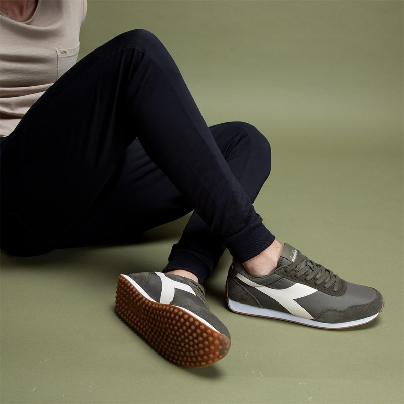 DIADORA - Retri Zapatilla Urbana Hombre Verde Diadora