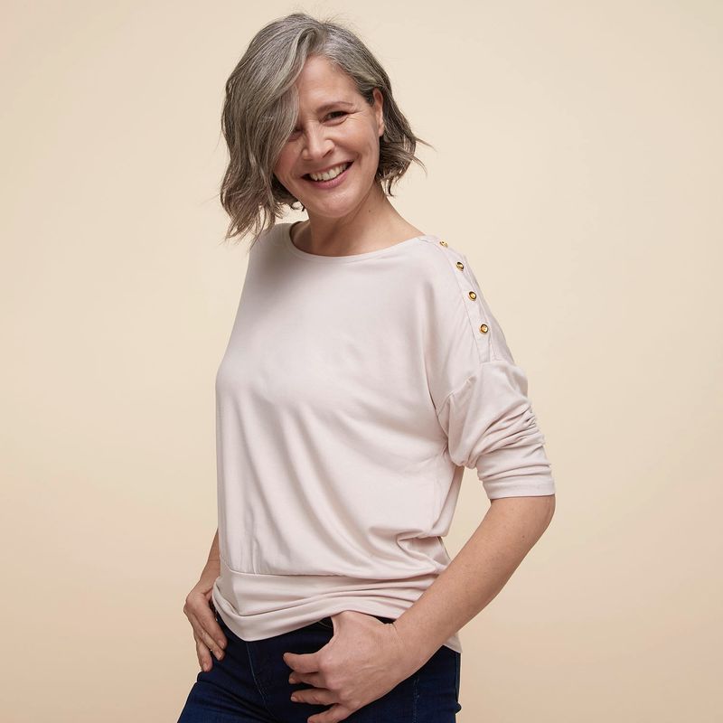 S COCCI - Stefano Cocci Polera Manga 3/4 Mujer