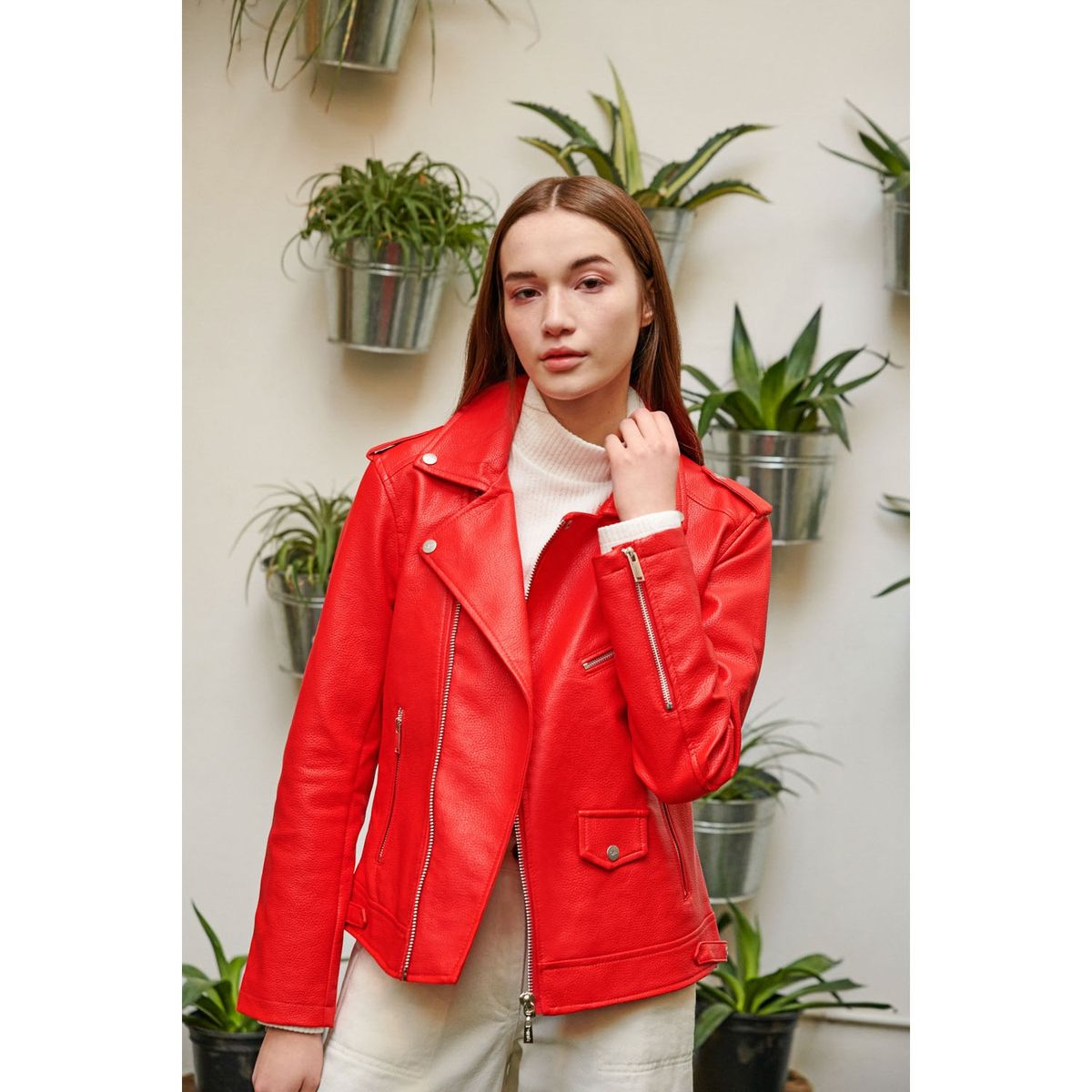 SYBILLA - Sybilla Chaqueta Ecocuero Mujer