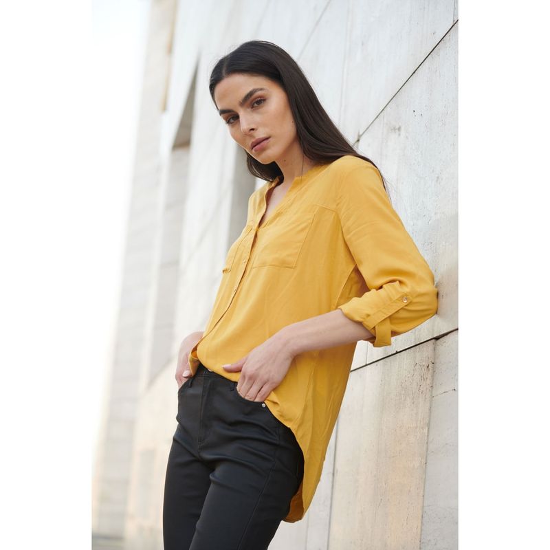 BASEMENT - Blusa Manga Larga Mujer Basement