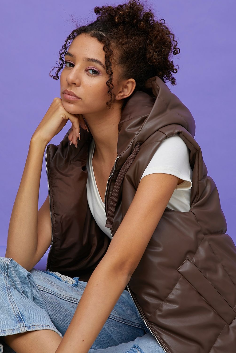 SYBILLA - Sybilla Chaqueta Ecocuero Mujer