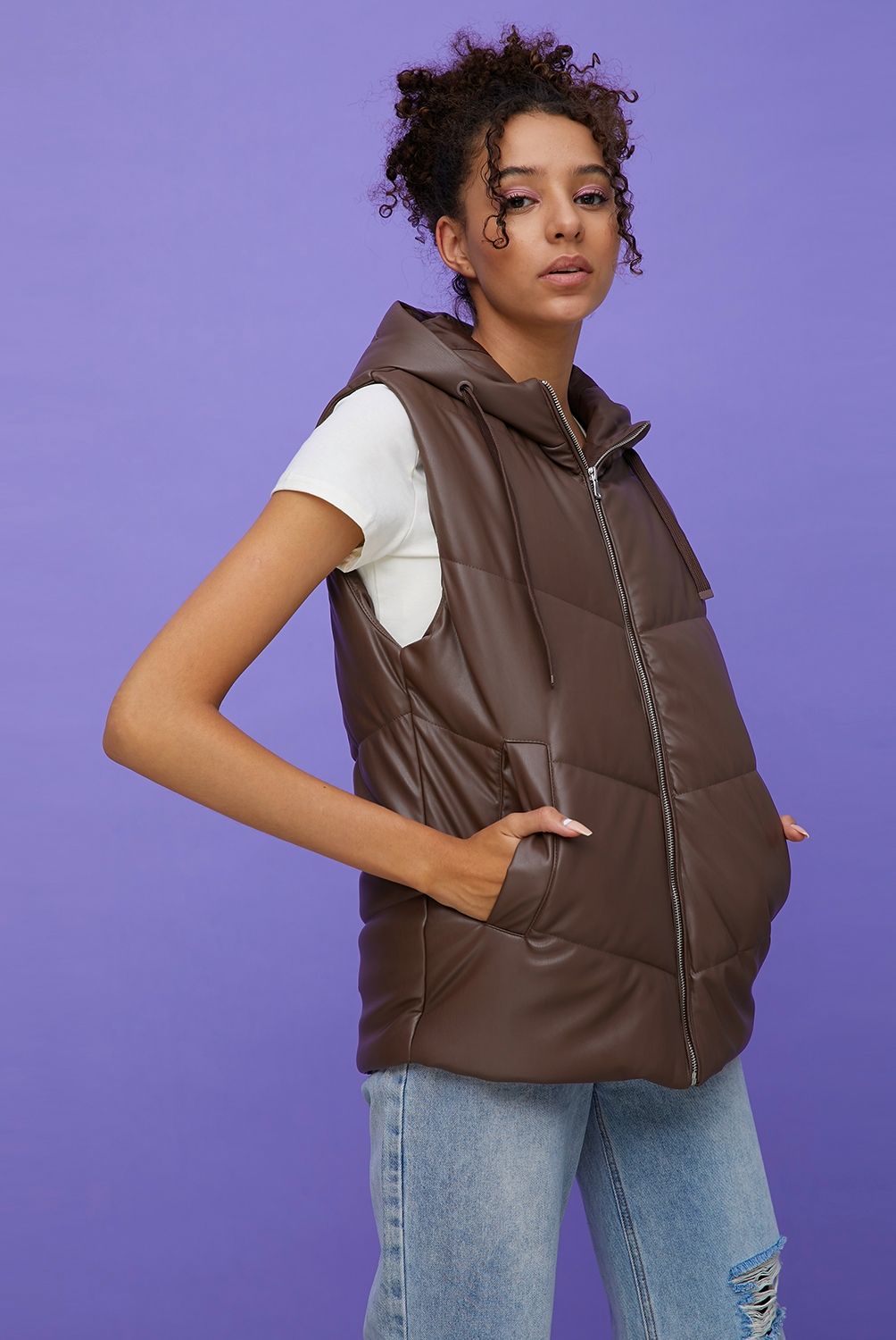 SYBILLA - Sybilla Chaqueta Ecocuero Mujer