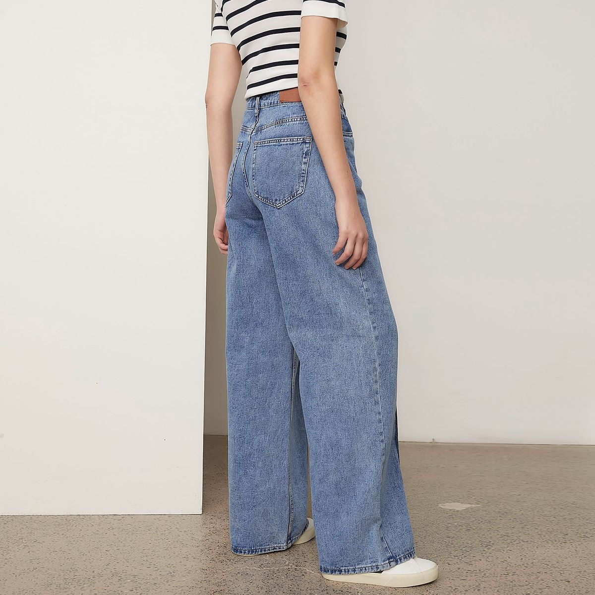 BASEMENT - Jeans Slim Tiro Medio Mujer Basement