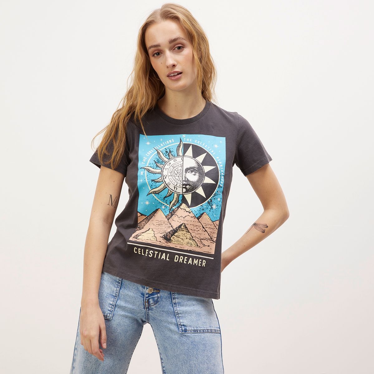 DOO AUSTRALIA - Doo Australia Polera Manga Corta Algodón Mujer