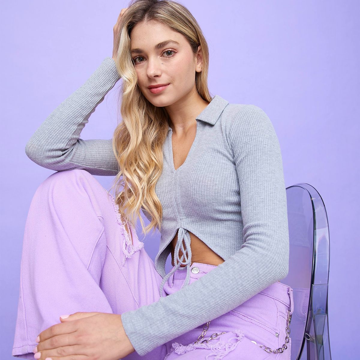 SYBILLA - Sybilla Polera Manga Larga Mujer