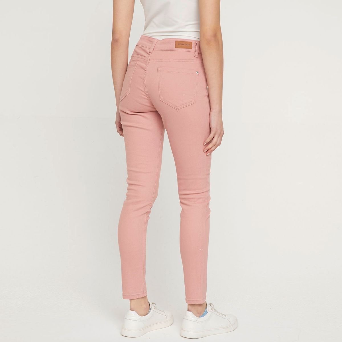 UNIVERSITY CLUB - Jeans Skinny Tiro Medio Mujer University Club
