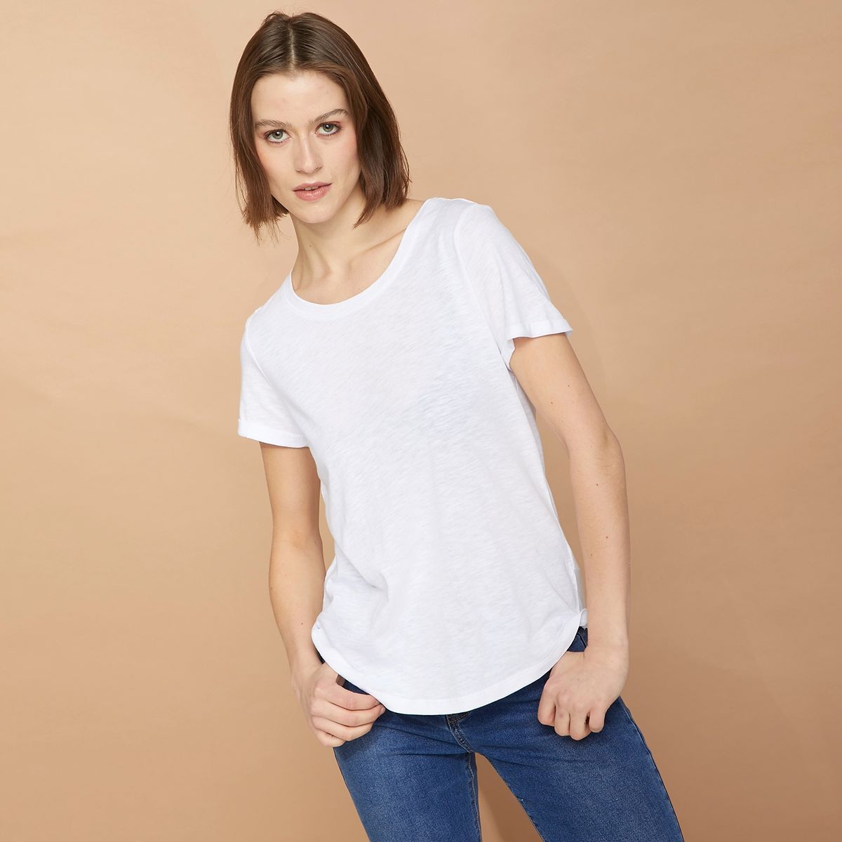 UNIVERSITY CLUB - University Club Pack de 2 Poleras Manga Corta Mujer