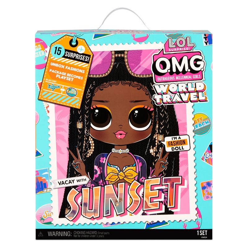 LOL - Suprise Muñeca Omg Travel - Sunset 17 Cms Lol