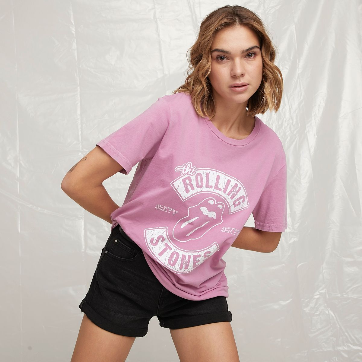 AMERICANINO - Americanino Polera Manga Corta Algodón Mujer