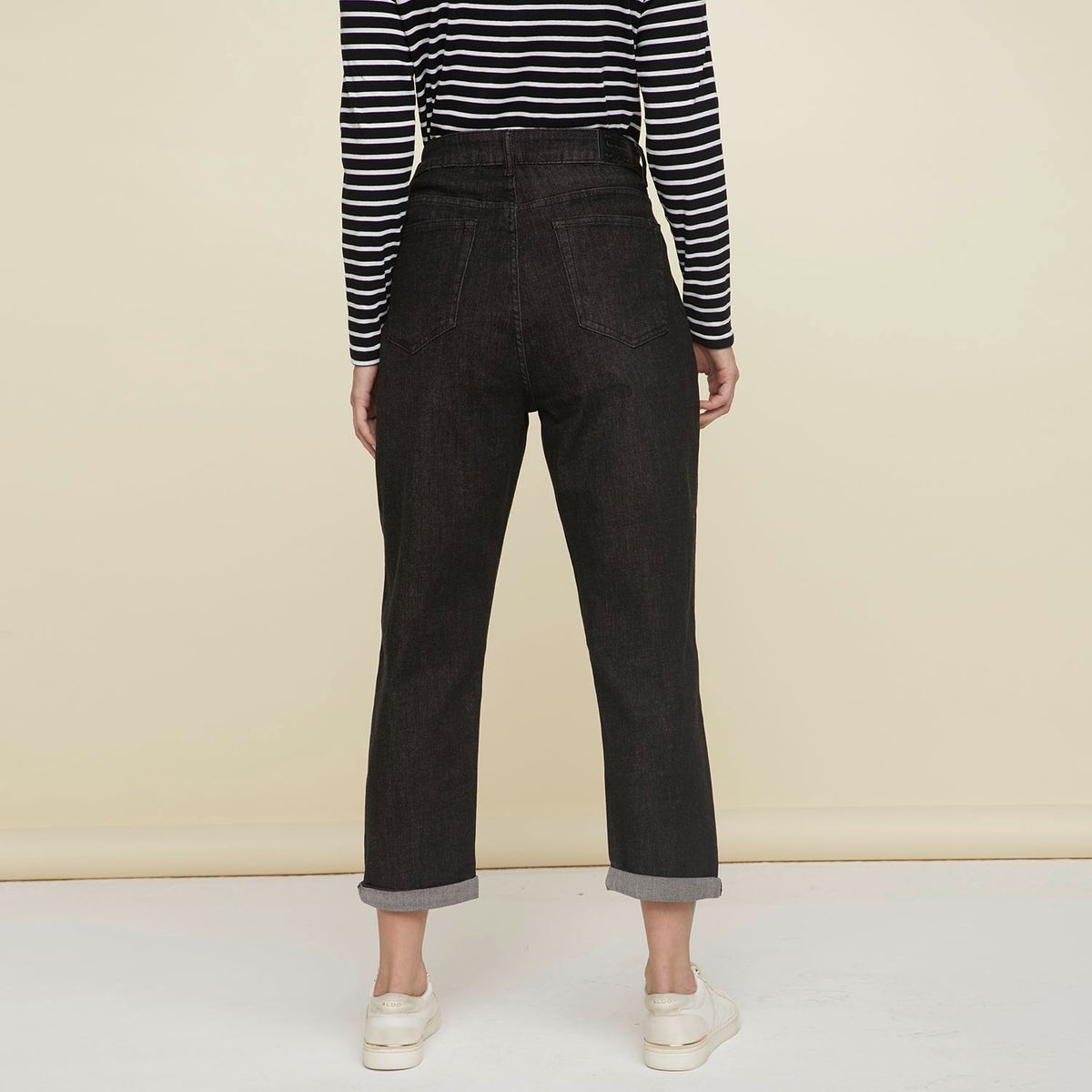 NEWPORT - Jeans Mom Tiro Alto Mujer Newport