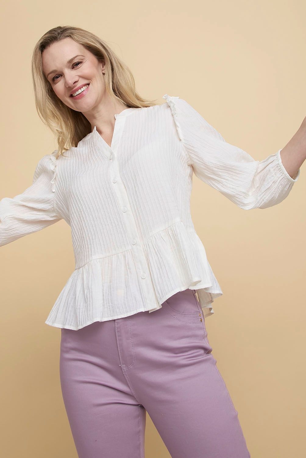 NEWPORT - Newport Blusa Manga Larga Mujer