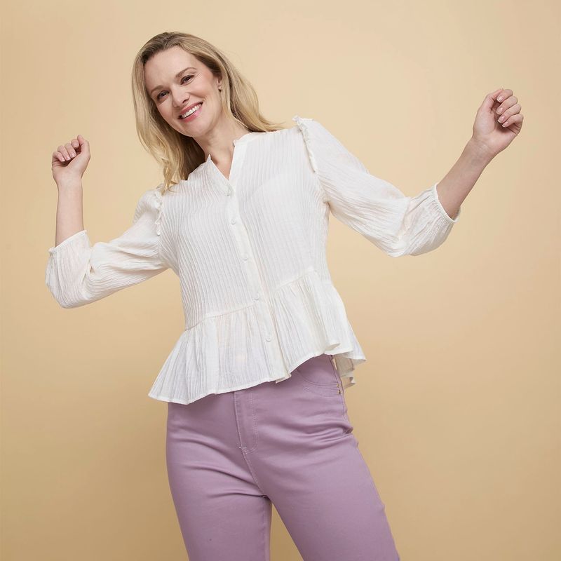 NEWPORT - Newport Blusa Manga Larga Mujer