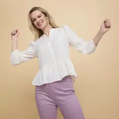 NEWPORT - Blusa Manga Larga Mujer