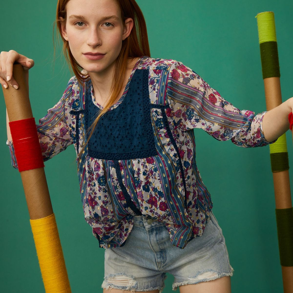 BASEMENT - Blusa Algodón Mujer Basement