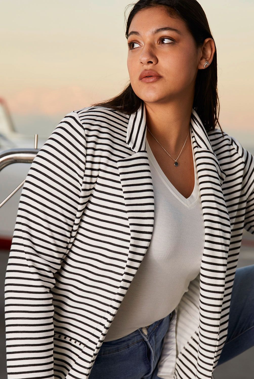 UNIVERSITY CLUB - University Club Blazer Algodón Mujer