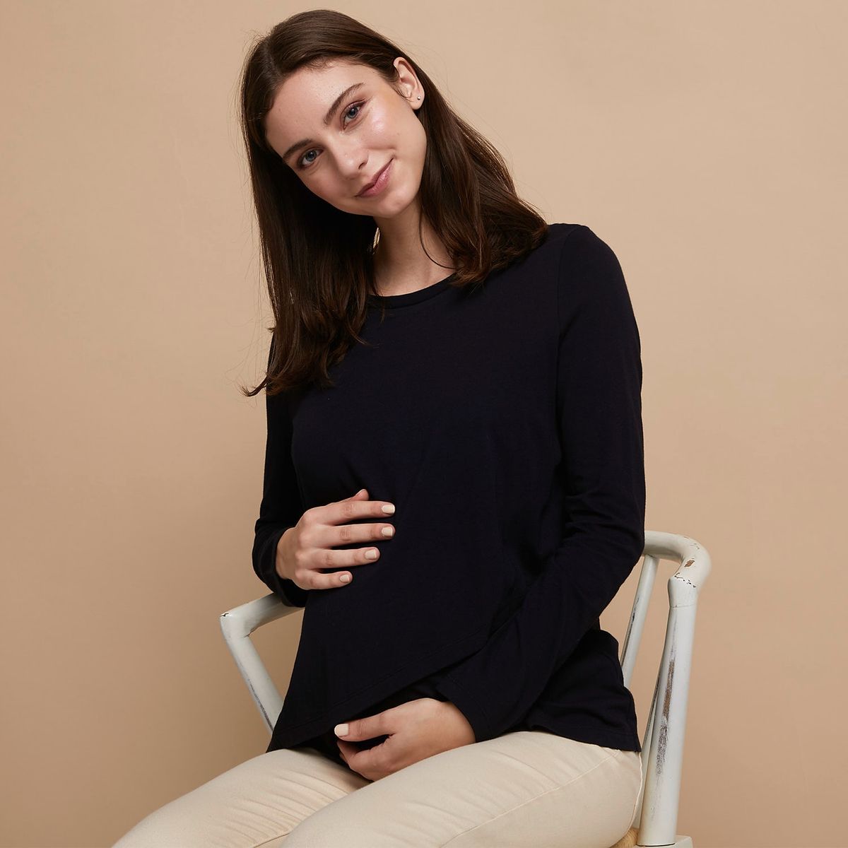 UNIVERSITY CLUB - Polera Manga Larga Algodón Mujer University Club