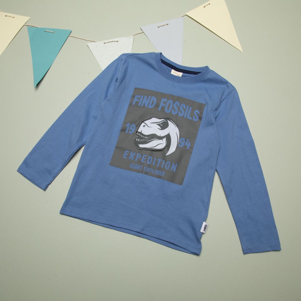 YAMP - Polera Manga Larga Niño Algodón Yamp