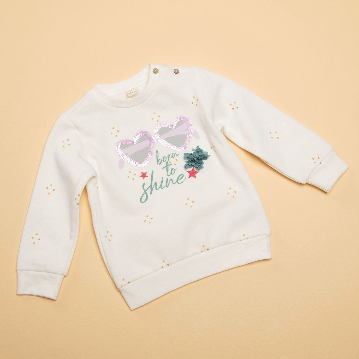 YAMP - Polerón Bebé Niña Algodón Afranelado