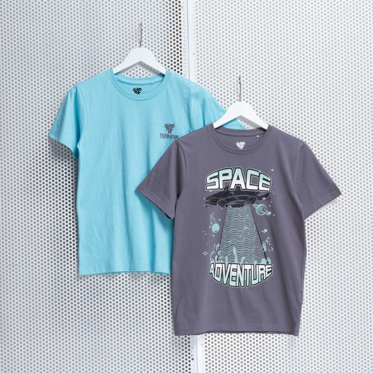 FEDERATION - Pack 2 Unidades Polera Algodón Niño Federation