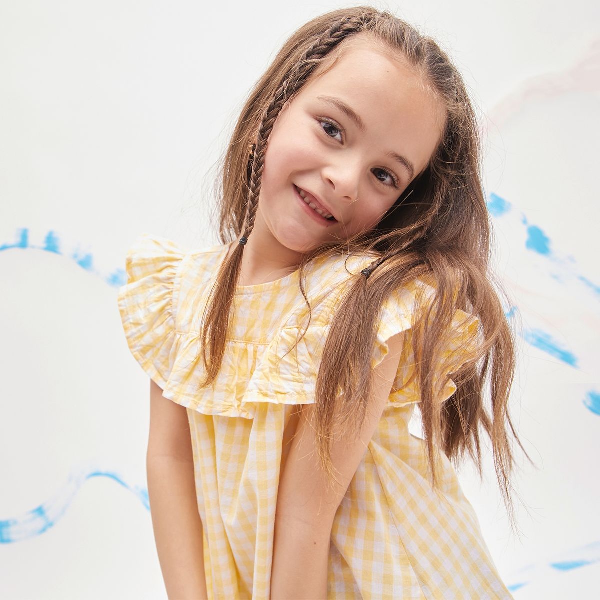 YAMP - Yamp Blusa Manga Corta Niña Algodón