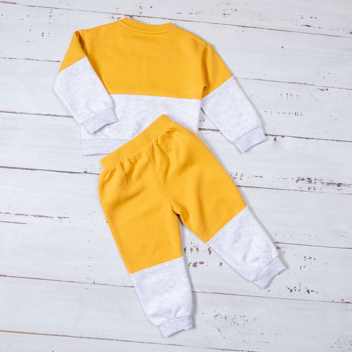 YAMP - Yamp Conjunto Bebé Niño Polerón + Pantalón De Buzo