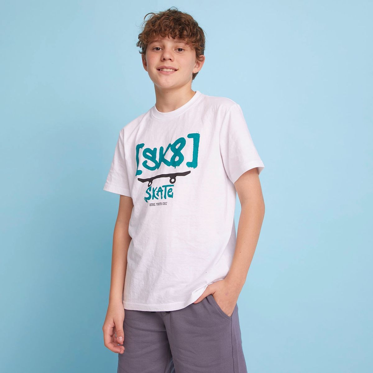 FEDERATION - Conjunto 2 Piezas Polera Manga corta + Short Niño Algodón Federation