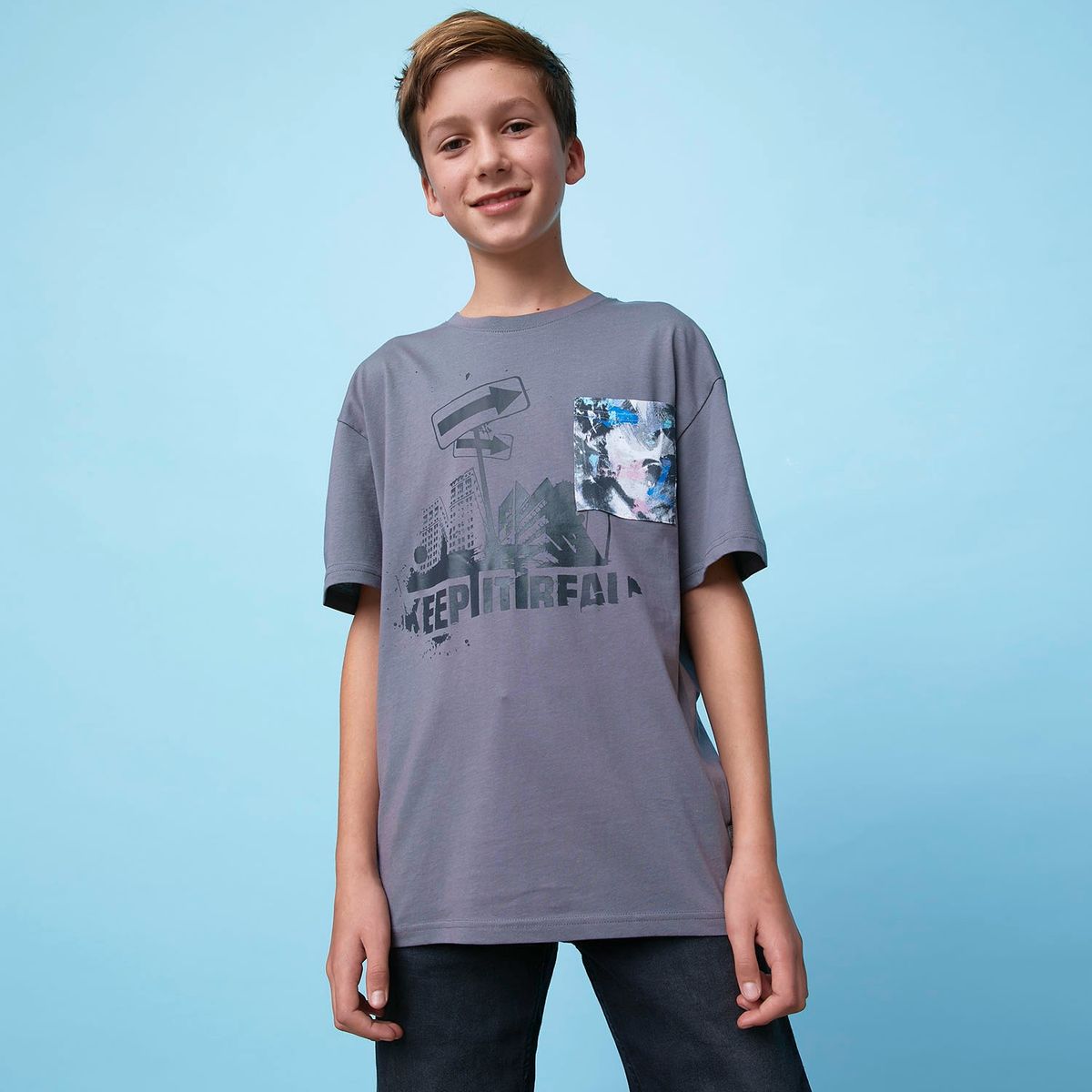 FEDERATION - Federation Polera Niño Algodón