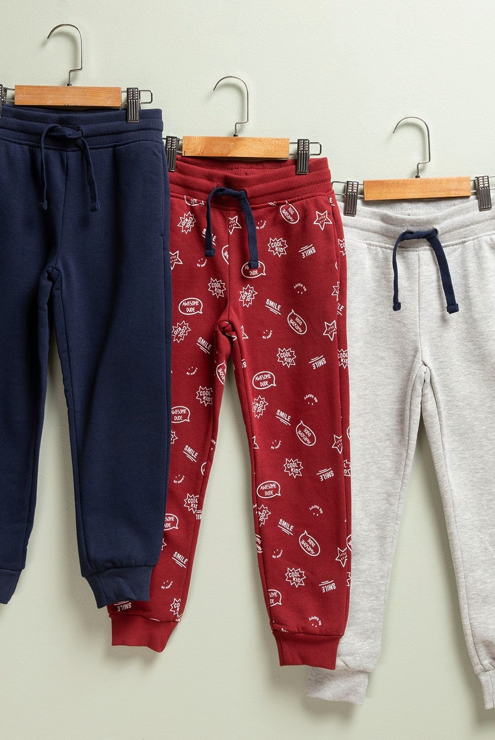 YAMP - Yamp Pantalón De Buzo Pack De 3 Unidades Jogger Niño