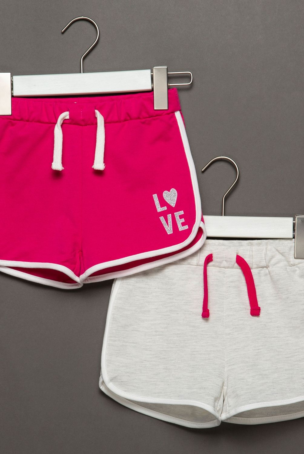 YAMP - Short Pack De 2 Unidades Niña Algodón Yamp