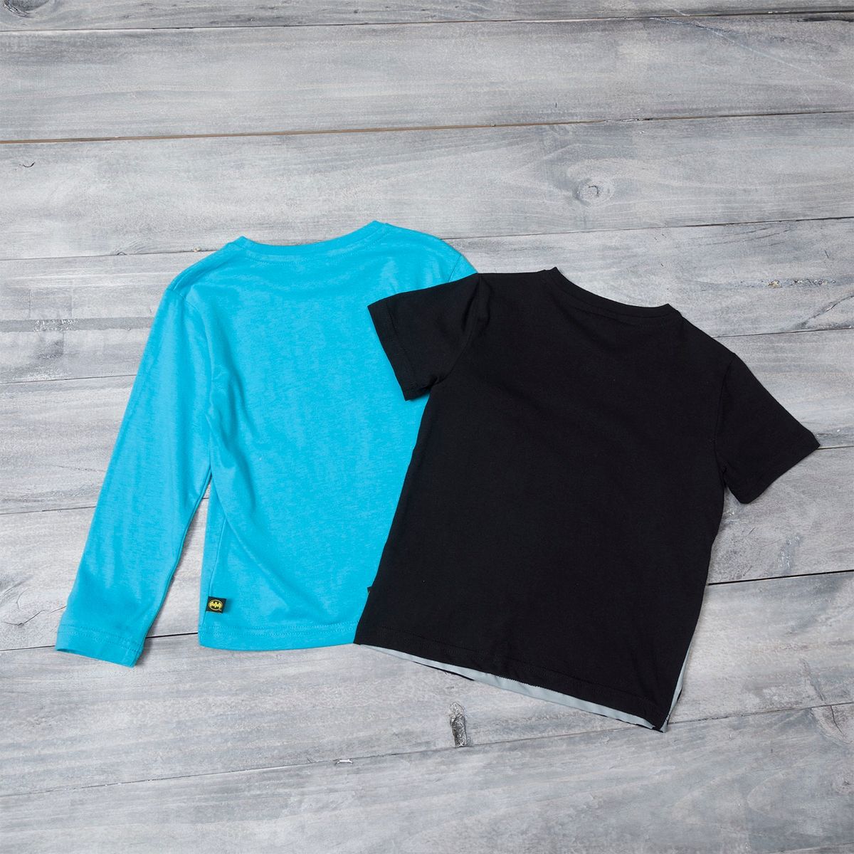 DC ORIGINALS - Polera Batman Manga Larga Niño Algodón