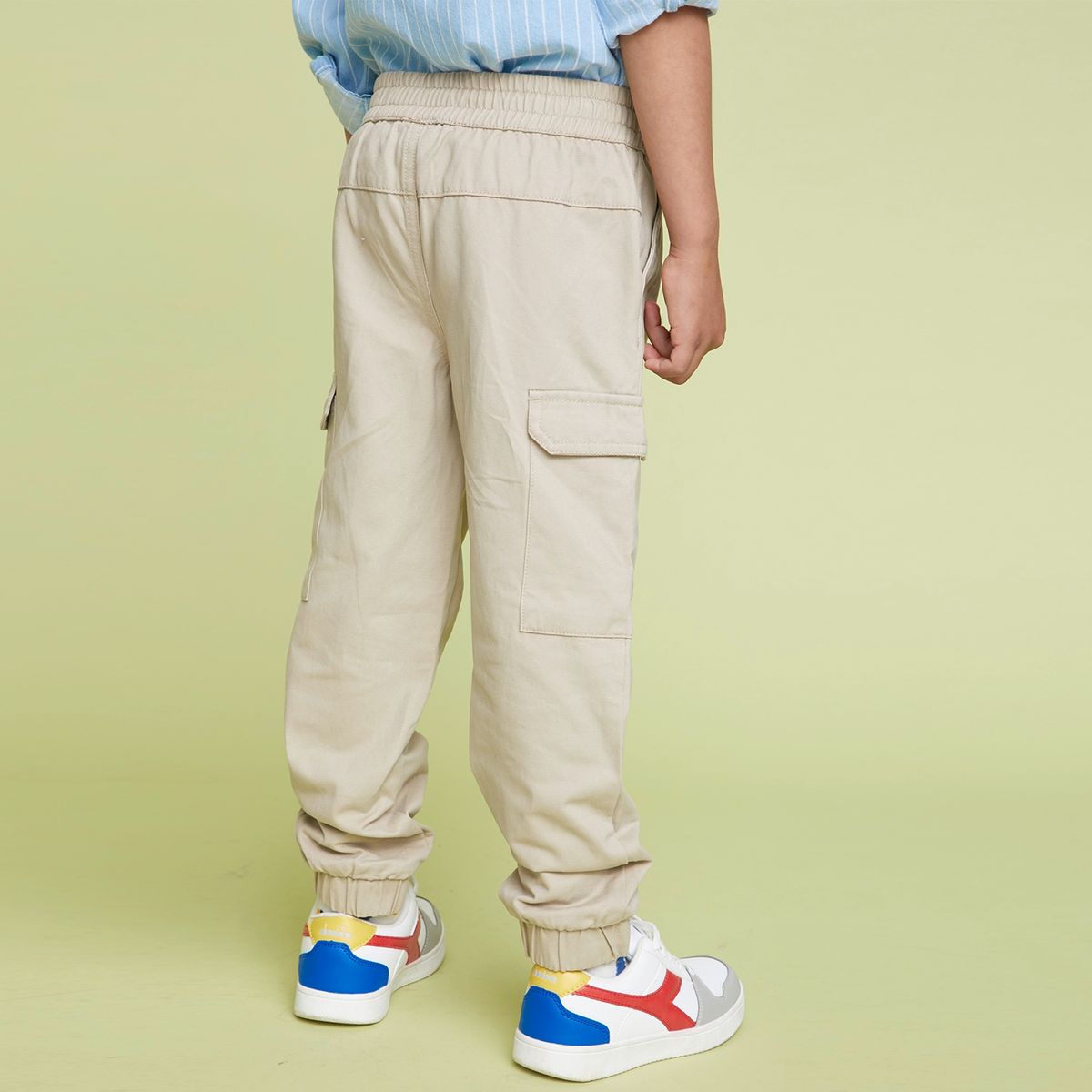 CONIGLIO - Coniglio Pantalón Cintura Elásticada Niño Algodón