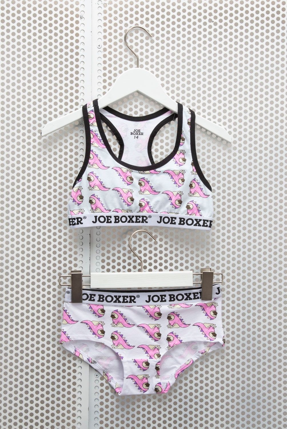 JOE BOXER - Sostén Deportivo + Calzón Niña Algodón Joe Boxer