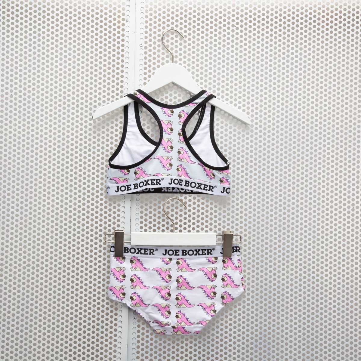 JOE BOXER - Sostén Deportivo + Calzón Niña Algodón Joe Boxer