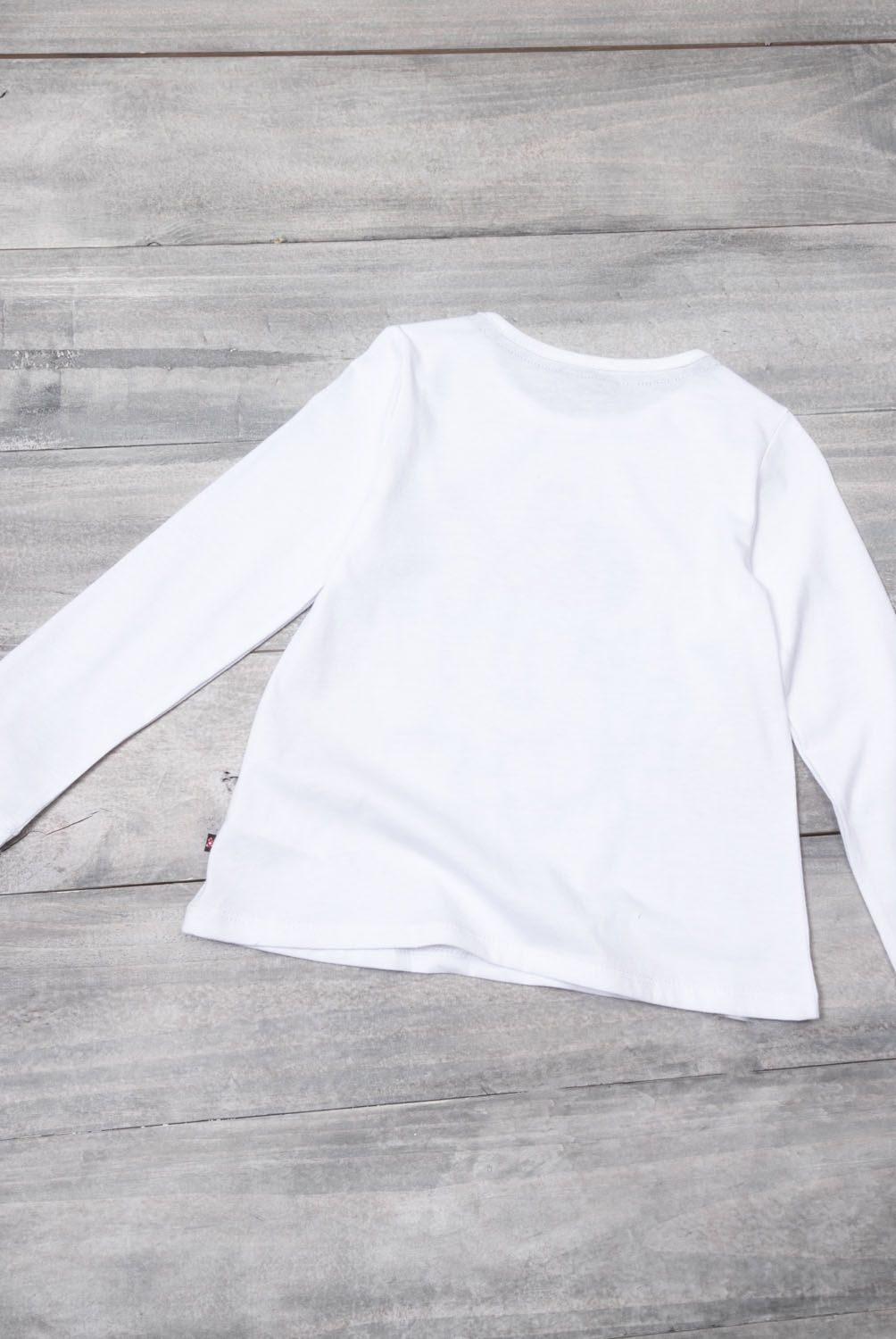 MINNIE - Polera Minnie Manga Larga Niña Algodón