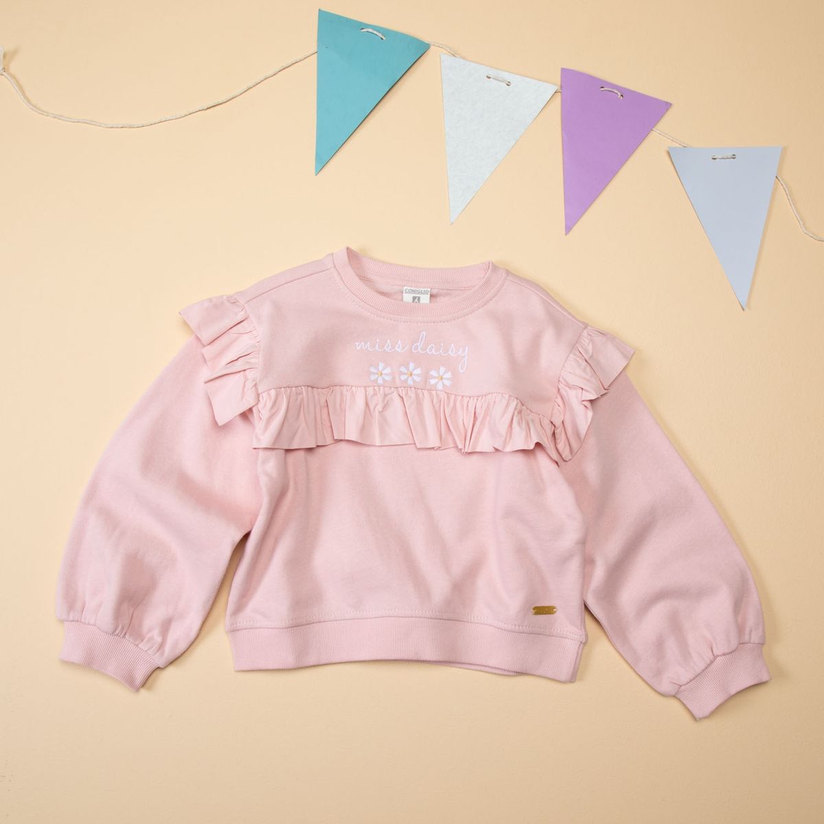 CONIGLIO - Polerón Niña Algodón