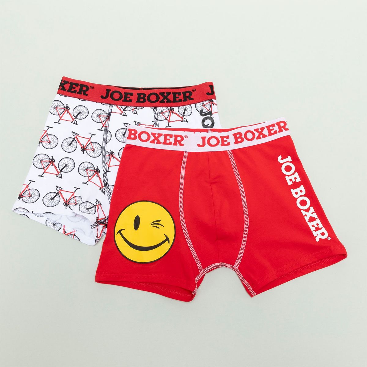 JOE BOXER - Boxer Niño Pack De 2 Unidades Algodón Joe Boxer