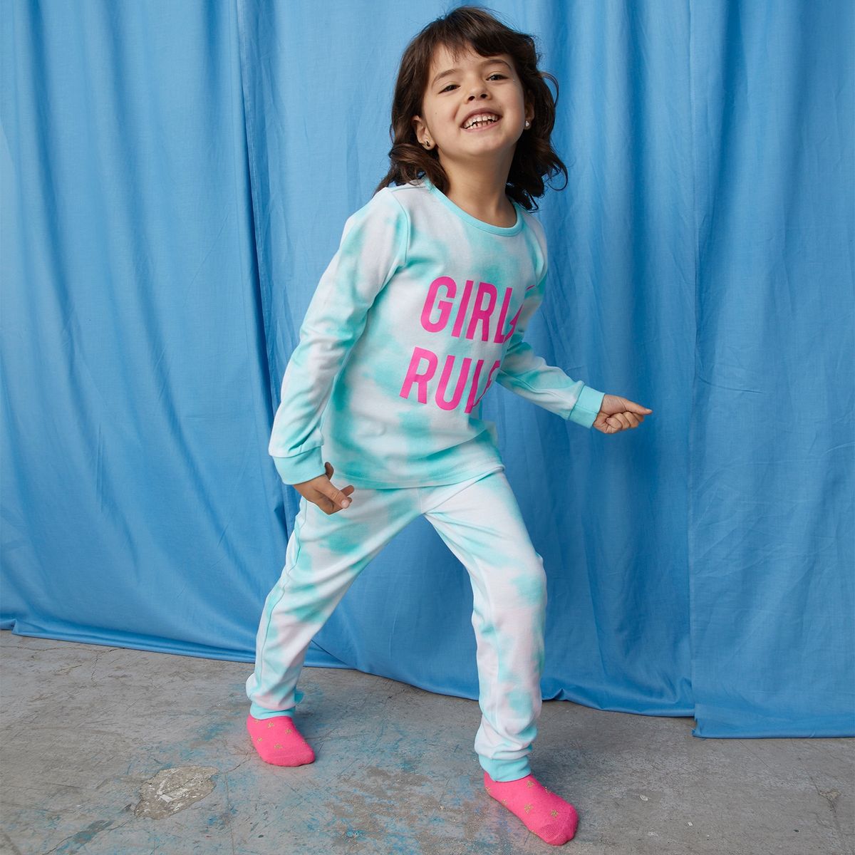 YAMP - Pijama Niña Manga Larga Algodón Yamp