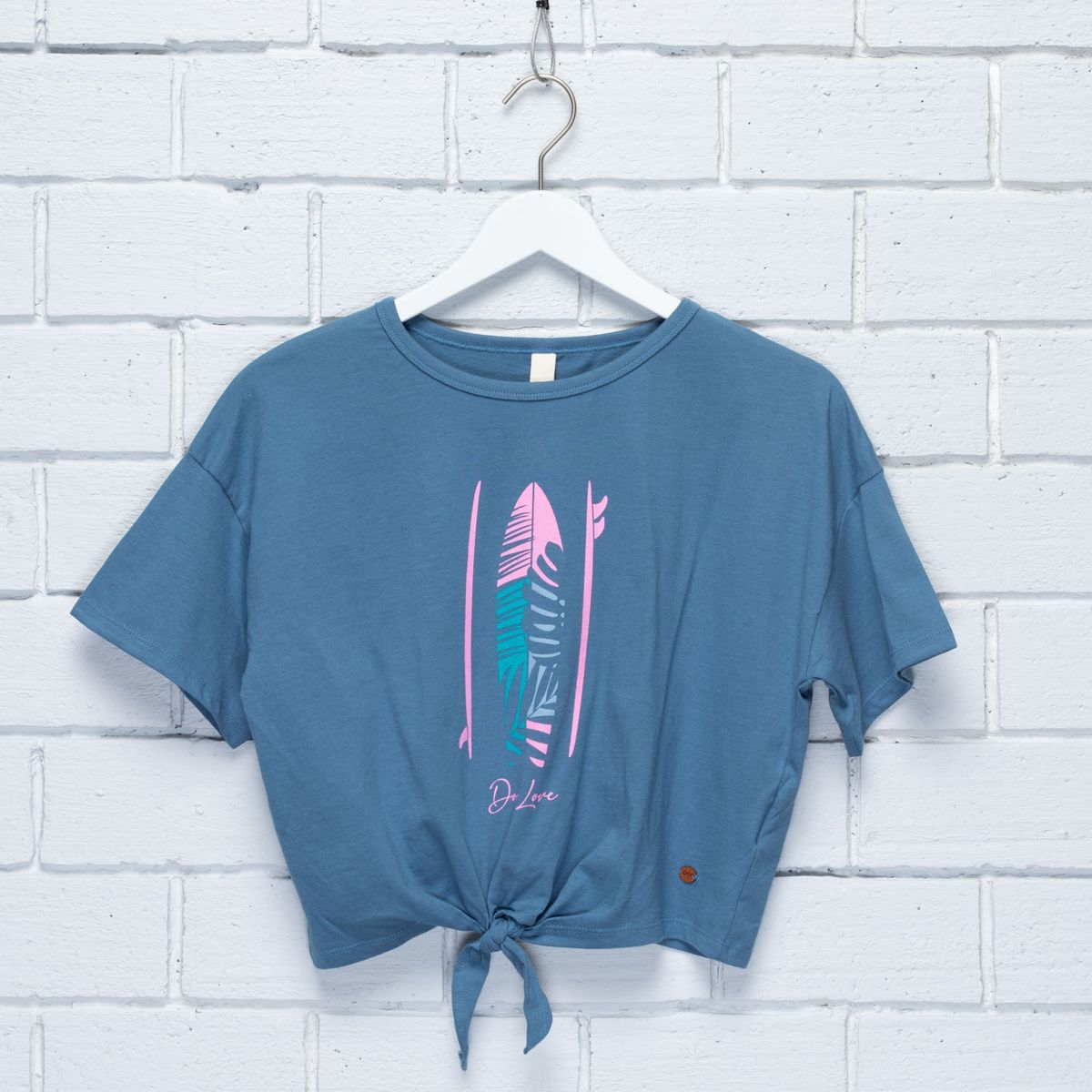 DOO AUSTRALIA - Doo Australia Polera Manga Corta Niña Algodón