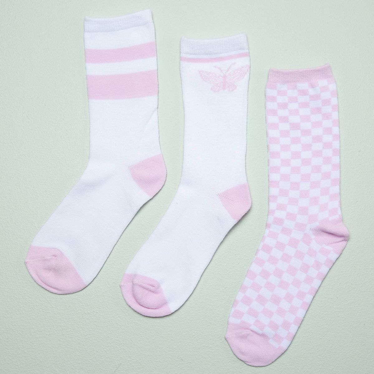 ELEVEN - Calcetines Pack De 3 Pares Medio Niña Algodón Eleven