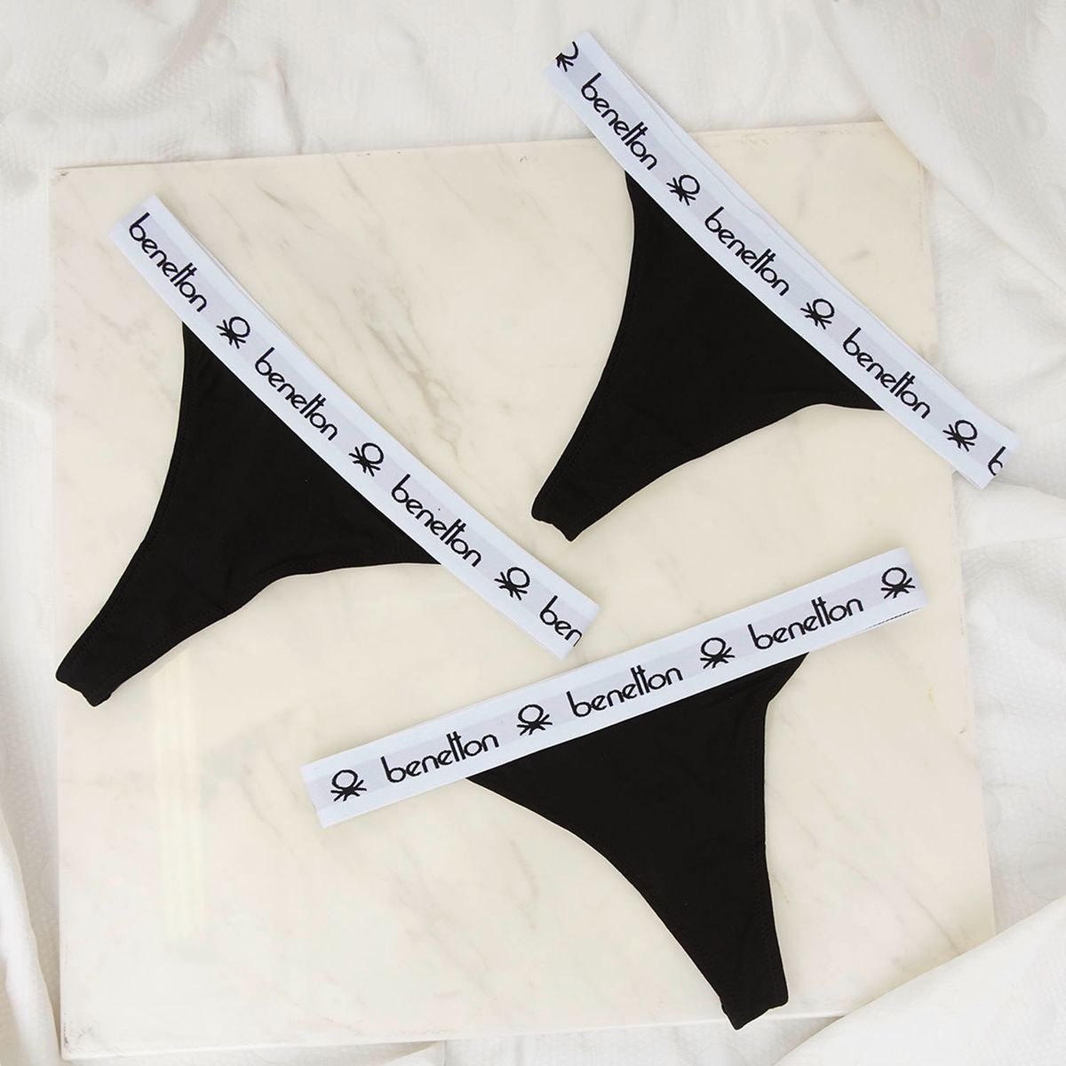 BENETTON - Pack De 3 Colaless Mujer Benetton